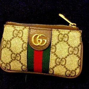 Gucci Ophidia Monogram Key pouch